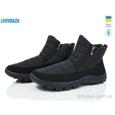 Дутики Lvovbaza B&R014 чорний