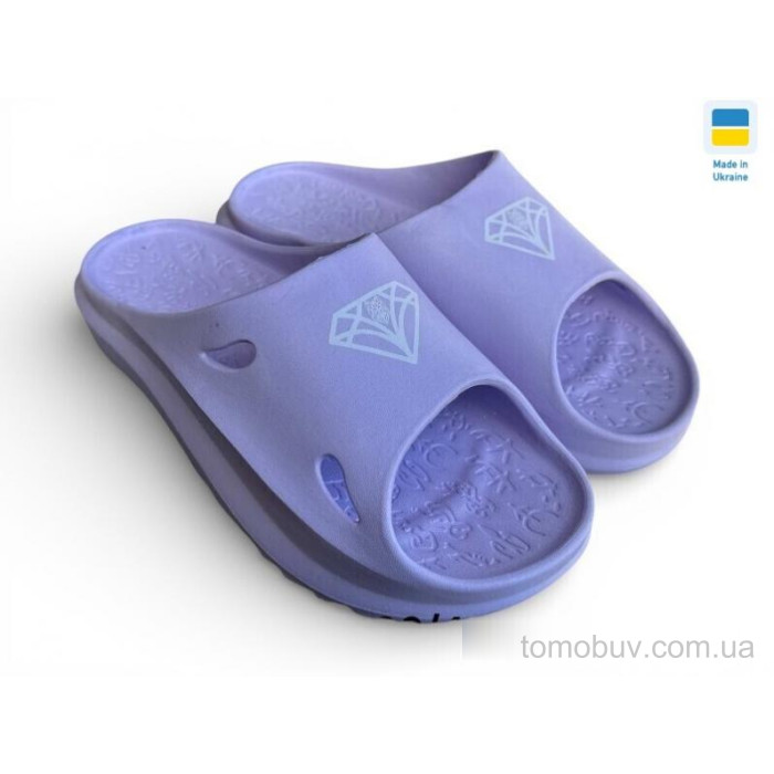 Шльопанці Rai shoes 2002 лаванда оптом в Україні