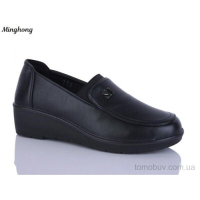 Туфлі Minghong 798 black