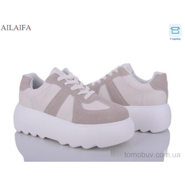 Кроссовки Ailaifa 6029 beige оптом в Украине