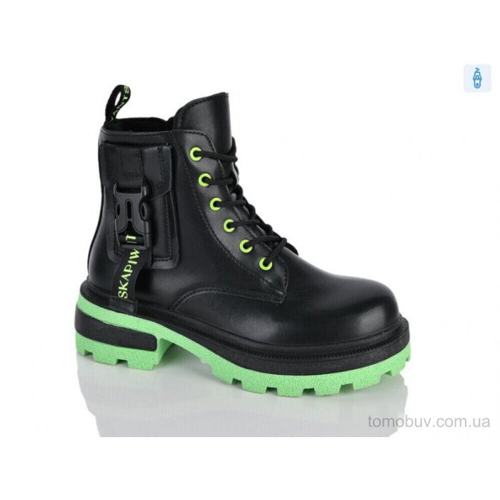 Ботинки DINO ALBAT 197-36 black-green оптом в Украине