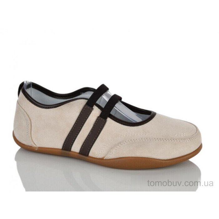 Кросівки Violeta 2028-4 beige-coffee оптом в Україні