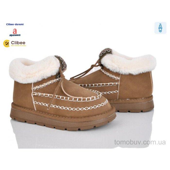 Ботинки Clibee-Doremi E2 brown-khaki оптом в Украине