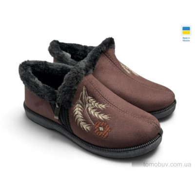 Тапки Rai shoes РТ13 коричневий
